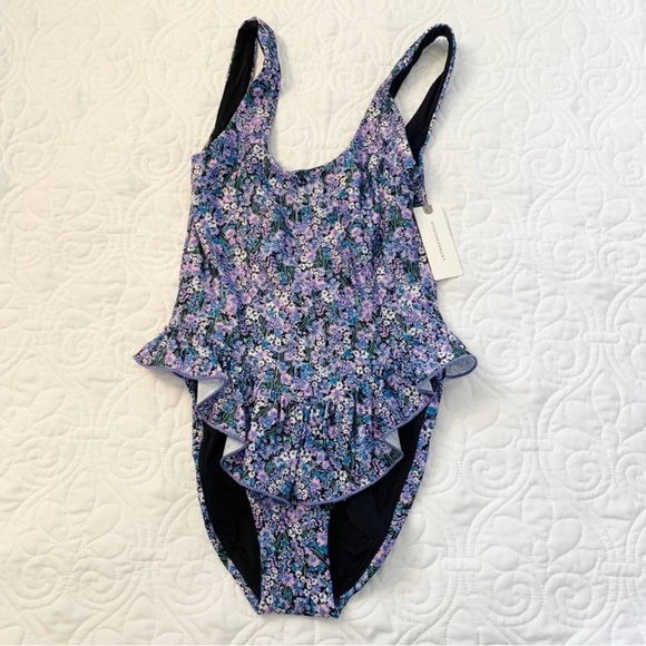 Anthropologie Beach Riot Ruffled One-Piece Swimsuit XS - Picture 10 of 14
